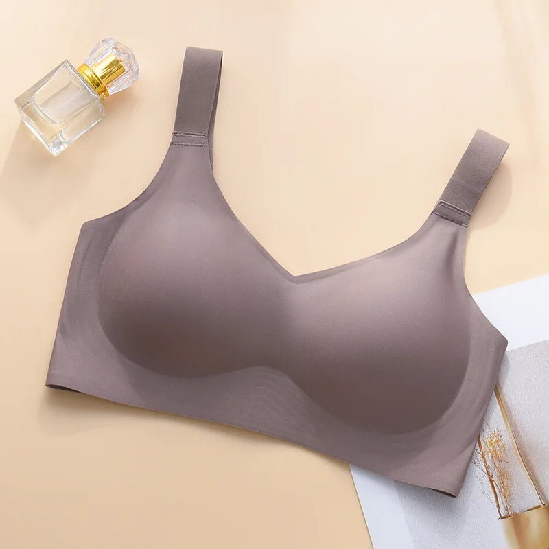 Seamless Wire-Free Support Bra for Women – Comfortable Lift & Shaping for Fuller Busts