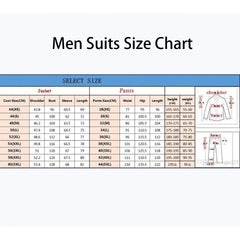 Royal Blue Men Suits Chic Prom Party 2 Piece Jacket Pants Peak Lapel Single Breasted