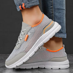 Men Sneakers Summer Mesh Running Shoes Lightweight and Breathable Sneakers