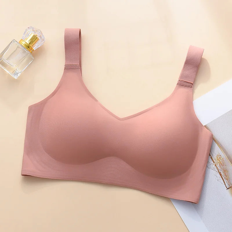 Seamless Wire-Free Support Bra for Women – Comfortable Lift & Shaping for Fuller Busts
