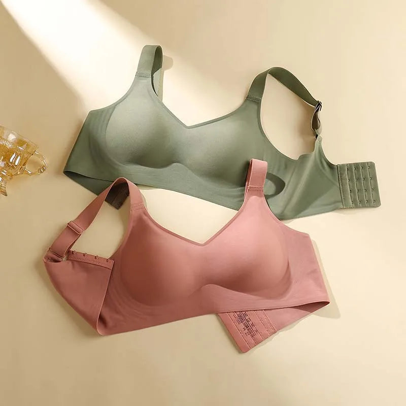 Seamless Wire-Free Support Bra for Women – Comfortable Lift & Shaping for Fuller Busts