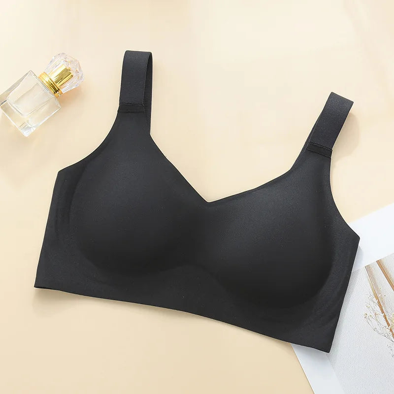 Seamless Wire-Free Support Bra for Women – Comfortable Lift & Shaping for Fuller Busts