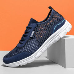 Men Sneakers Summer Mesh Running Shoes Lightweight and Breathable Sneakers