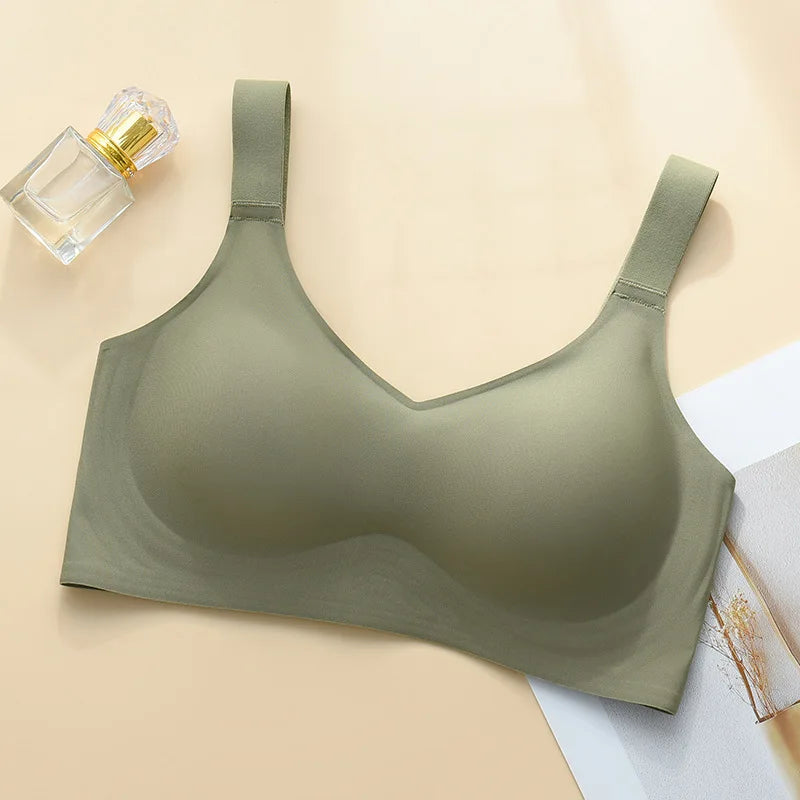Seamless Wire-Free Support Bra for Women – Comfortable Lift & Shaping for Fuller Busts