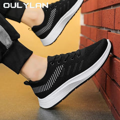 Casual Breathable Durable Sports Footwear Summer Comfortable Flying Woven Sneakers