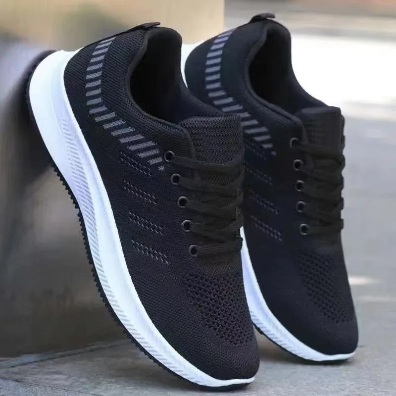 Casual Breathable Durable Sports Footwear Summer Comfortable Flying Woven Sneakers
