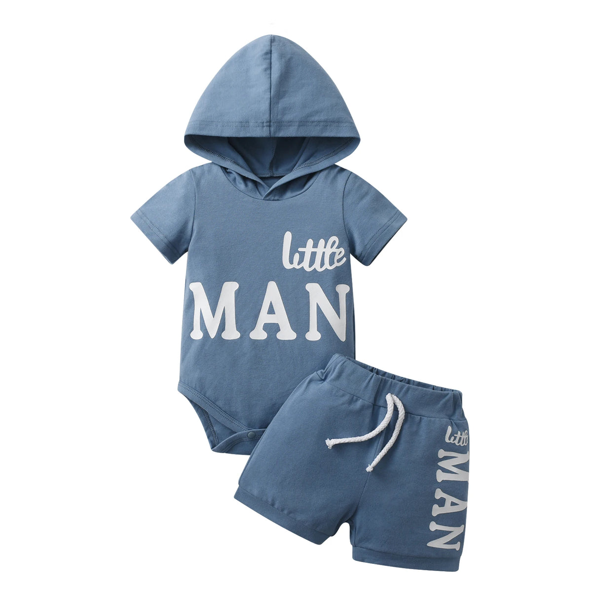 Newborn infant Baby Boys Clothes Set Thin Cotton Letter Printed Short Sleeve