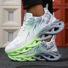 2025 Unisex Running Shoes Men Women Lightweight Mesh Breathable Comfortable Flat Soft Tennis Shoes Summer Lace-up Sneakers Man