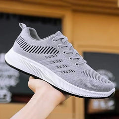 Casual Breathable Durable Sports Footwear Summer Comfortable Flying Woven Sneakers