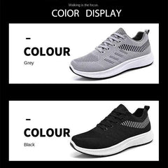 Casual Breathable Durable Sports Footwear Summer Comfortable Flying Woven Sneakers