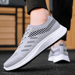 Casual Breathable Durable Sports Footwear Summer Comfortable Flying Woven Sneakers